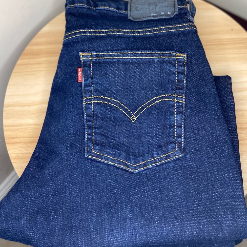 Levi Deep Denim Jeans